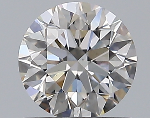0.78 CaratJ-VS2 EX Cut Round Diamond
