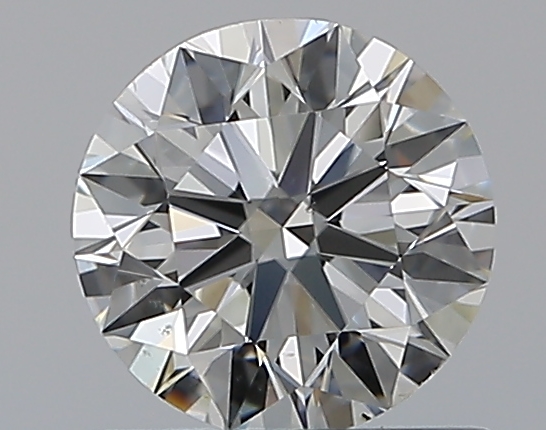 0.8 CaratJ-SI1 EX Cut Round Diamond