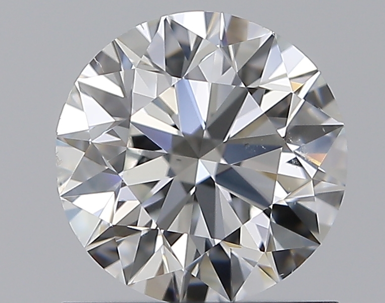 0.9 CaratH-SI1 EX Cut Round Diamond