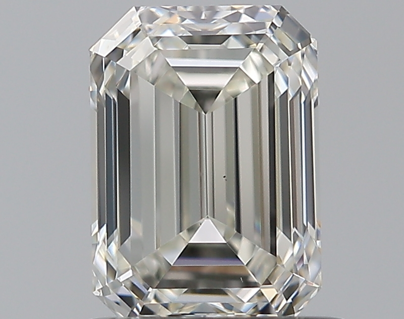 0.9 CaratJ-VS1 - Cut Emerald Diamond
