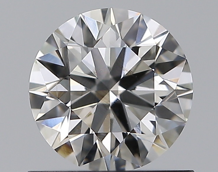 0.71 CaratJ-SI1 EX Cut Round Diamond