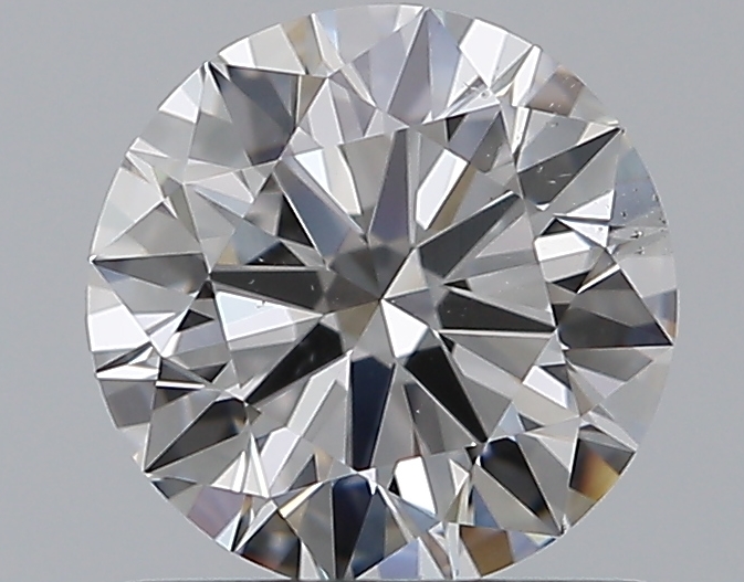 0.81 CaratD-SI1 EX Cut Round Diamond