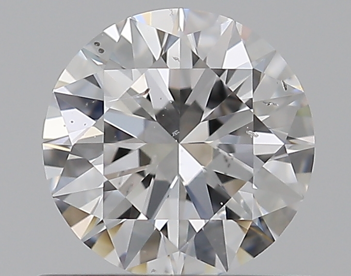 0.65 CaratD-SI2 EX Cut Round Diamond