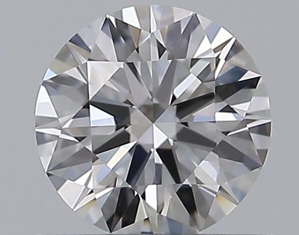 0.51 CaratD-VVS1 EX Cut Round Diamond
