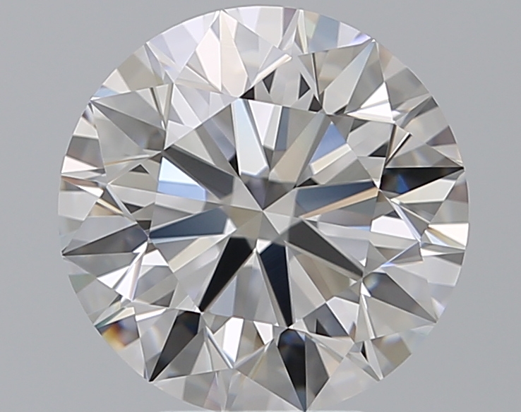 4.31 CaratD-FL EX Cut Round Diamond