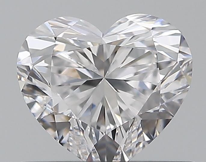 0.61 CaratD-VVS2 - Cut Heart Diamond