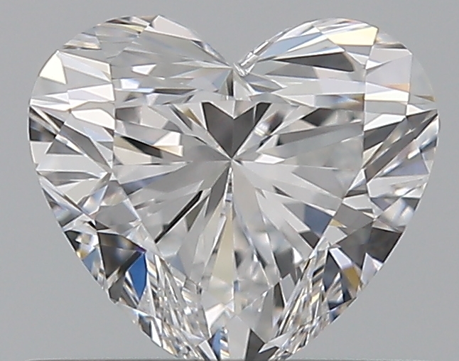 0.61 CaratD-VVS2 - Cut Heart Diamond