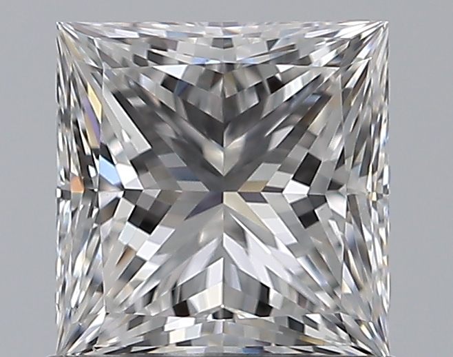 1 CaratE-VS2 - Cut Princess Diamond