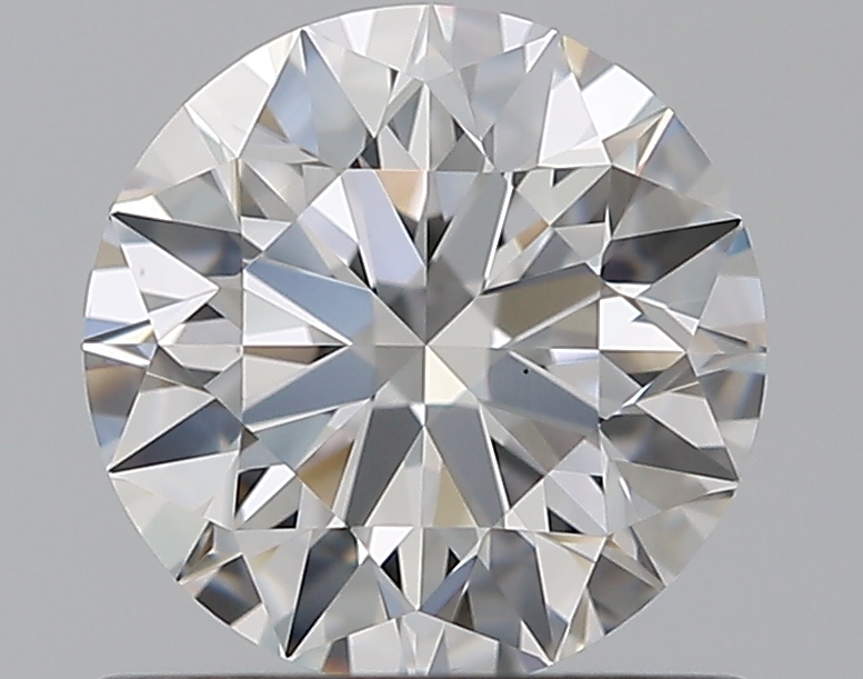 0.85 CaratF-VS1 EX Cut Round Diamond