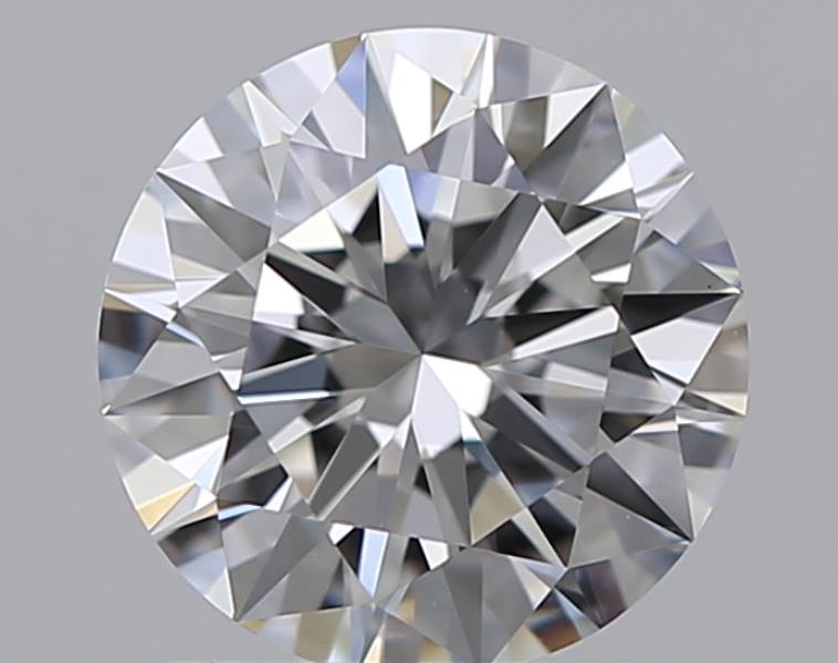 1 CaratE-VVS1 EX Cut Round Diamond