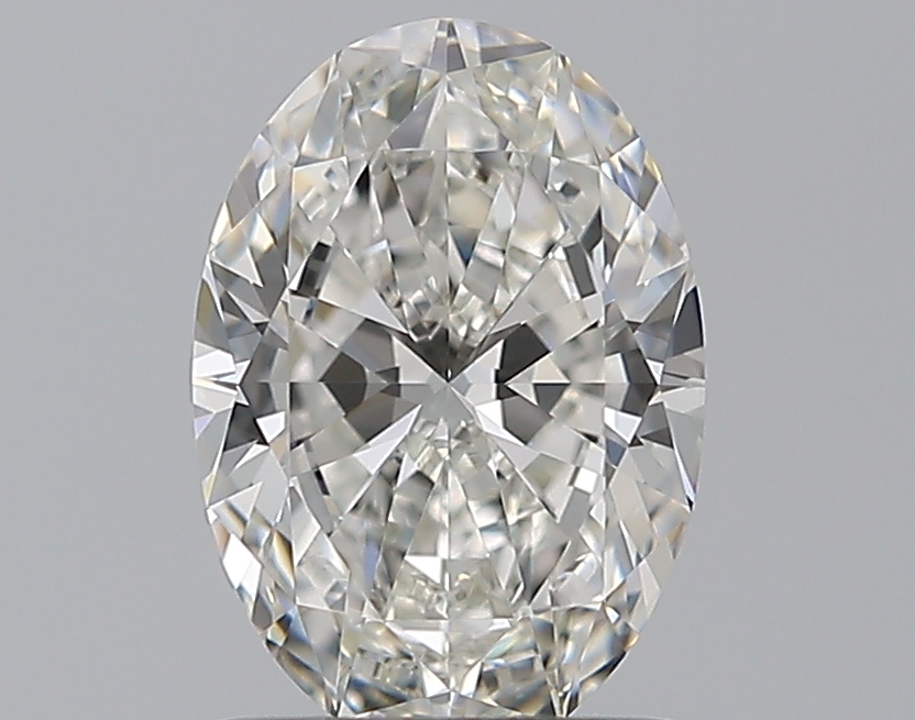 1 CaratG-VVS1 - Cut Oval Diamond