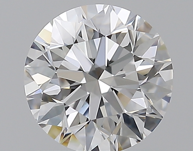 1 CaratE-VVS1 EX Cut Round Diamond