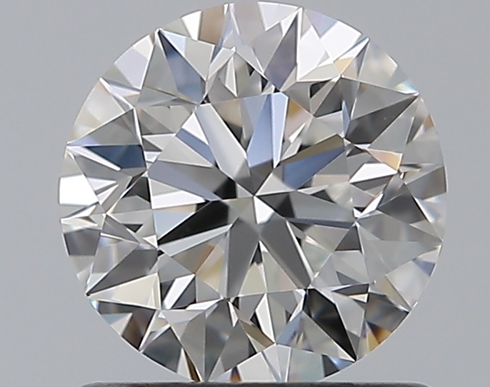 0.88 CaratF-VS1 EX Cut Round Diamond