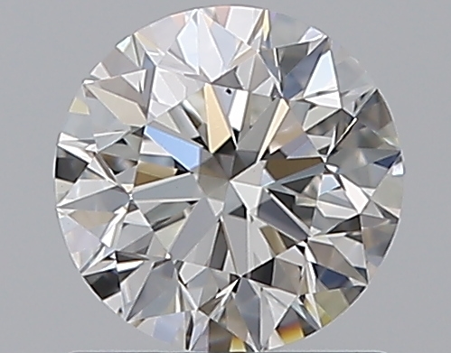 0.8 CaratF-VS2 EX Cut Round Diamond