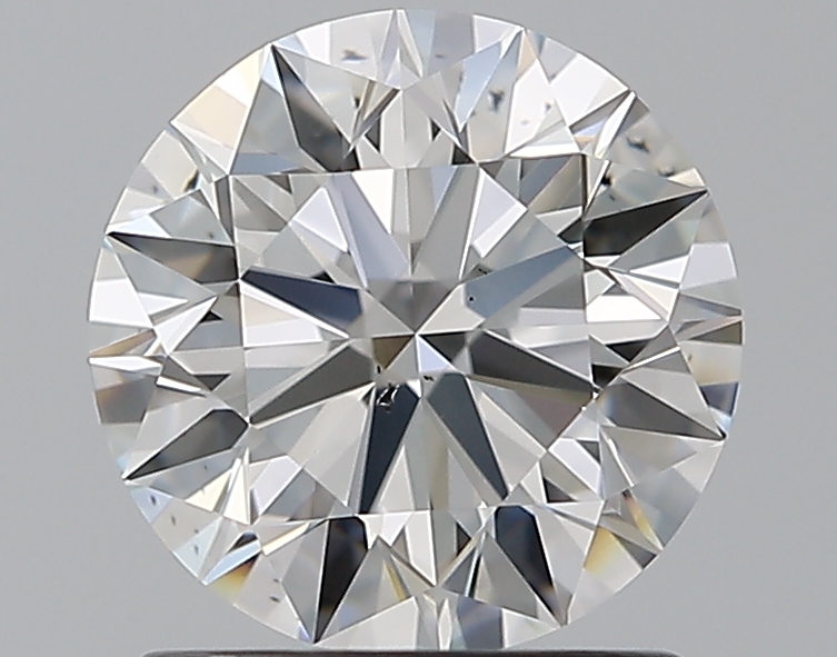 1.35 CaratF-SI1 EX Cut Round Diamond