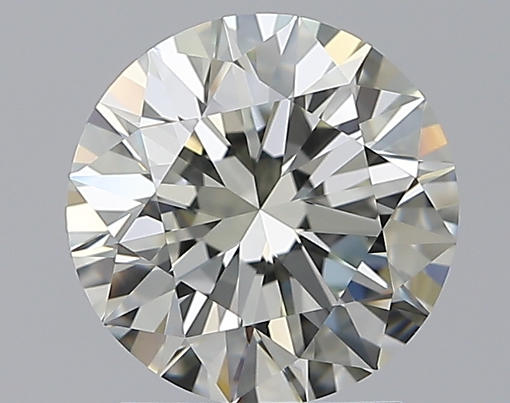 2.01 CaratL-VVS1 EX Cut Round Diamond