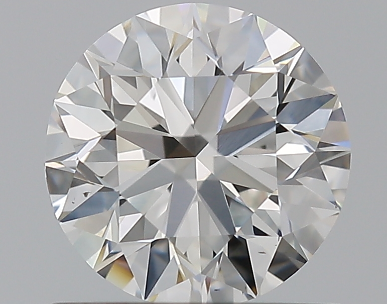 0.9 CaratE-VS2 EX Cut Round Diamond