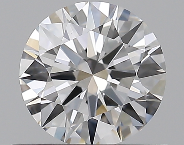 0.53 CaratD-VVS1 EX Cut Round Diamond