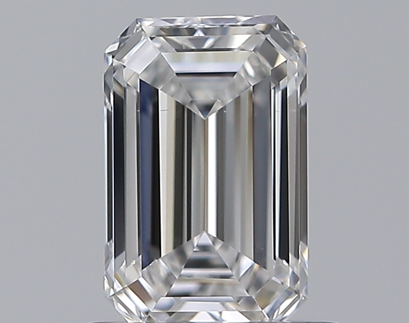0.7 CaratD-VS2 - Cut Emerald Diamond