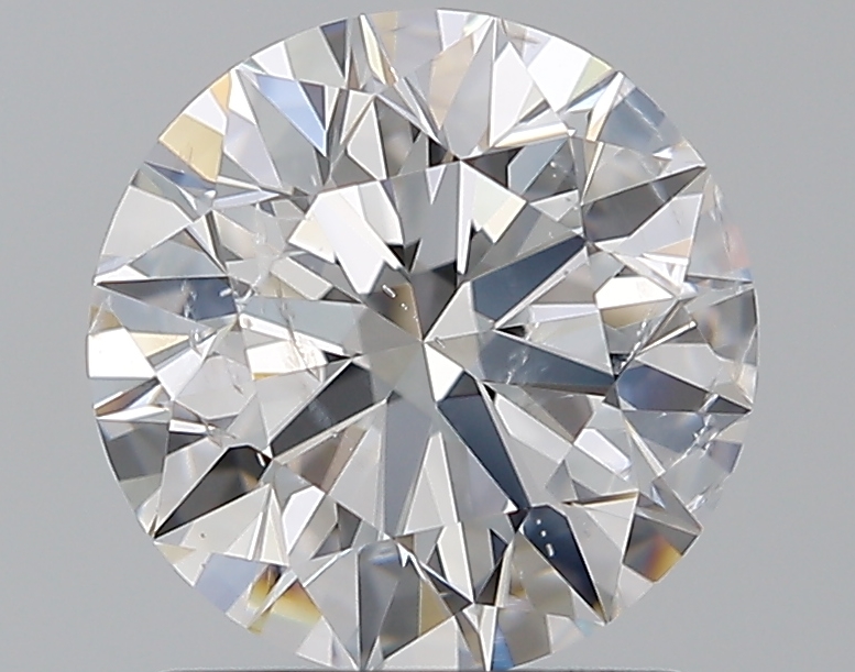 1.5 CaratD-SI2 EX Cut Round Diamond