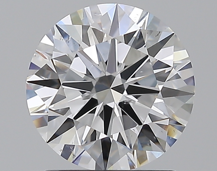 1.51 CaratD-SI1 EX Cut Round Diamond