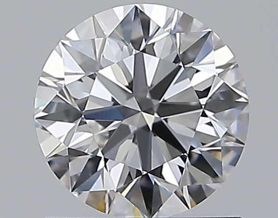 1 CaratD-VVS2 EX Cut Round Diamond