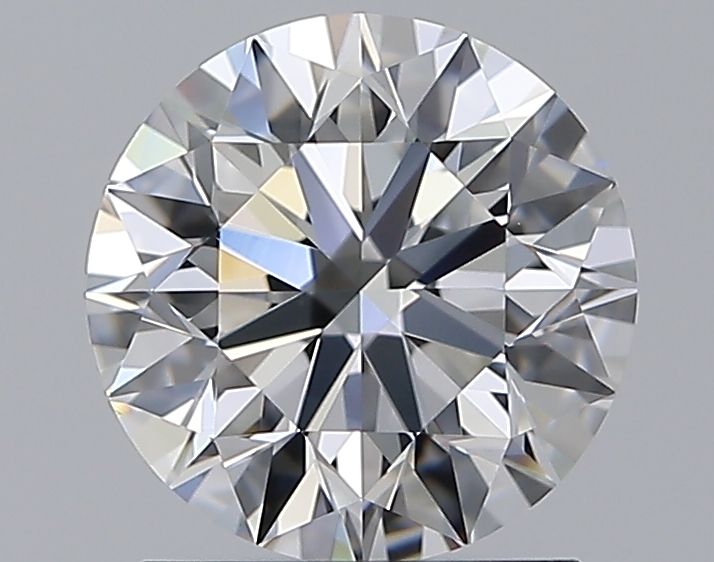1.51 CaratE-VVS2 EX Cut Round Diamond