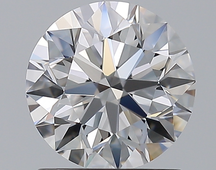 1.29 CaratD-IF EX Cut Round Diamond