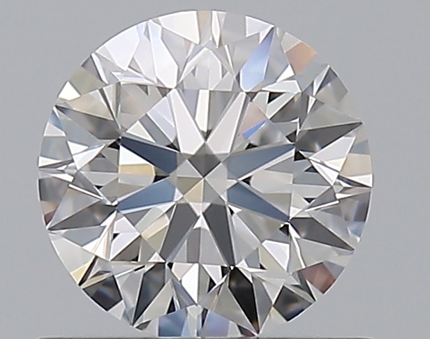 0.72 CaratD-IF EX Cut Round Diamond