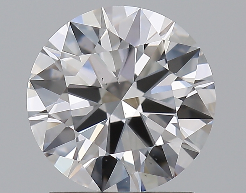 1.5 CaratD-VS2 EX Cut Round Diamond