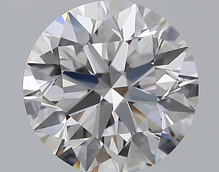1.29 CaratD-VS2 EX Cut Round Diamond