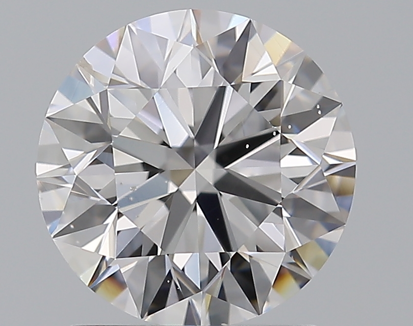 1.71 CaratE-SI1 EX Cut Round Diamond