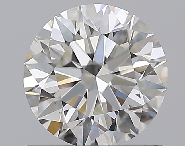 0.76 CaratH-SI1 EX Cut Round Diamond
