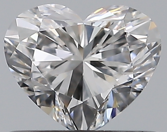 0.5 CaratE-VVS1 - Cut Heart Diamond