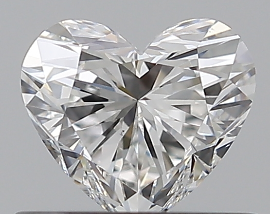 0.53 CaratF-VS1 - Cut Heart Diamond