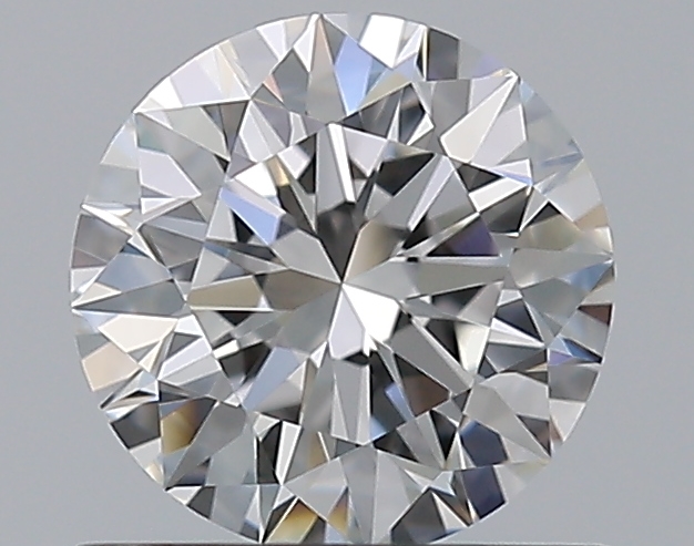 0.78 CaratF-VVS1 EX Cut Round Diamond