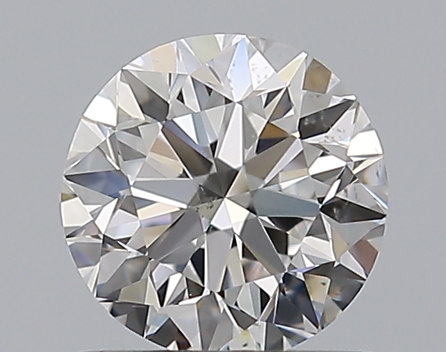 0.62 CaratF-SI1 EX Cut Round Diamond
