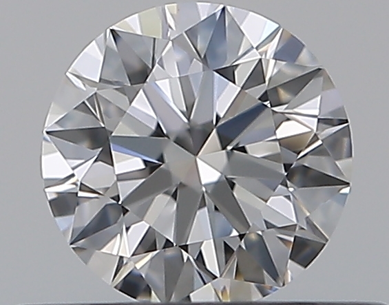 0.39 CaratE-VVS1 EX Cut Round Diamond