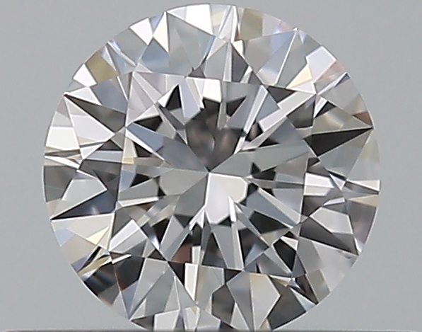 0.37 CaratD-VVS1 EX Cut Round Diamond