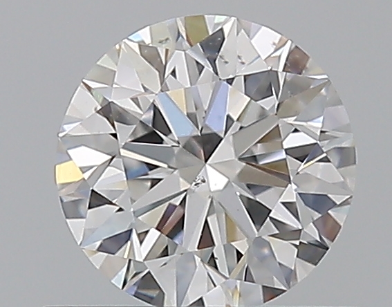 0.58 CaratD-VS2 EX Cut Round Diamond