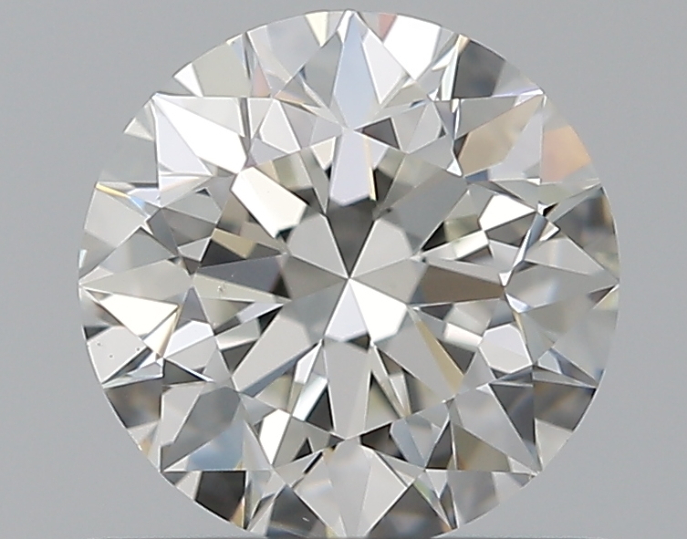 0.75 CaratH-VS2 EX Cut Round Diamond
