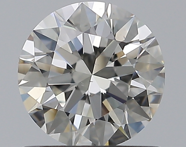 0.75 CaratJ-VS2 EX Cut Round Diamond