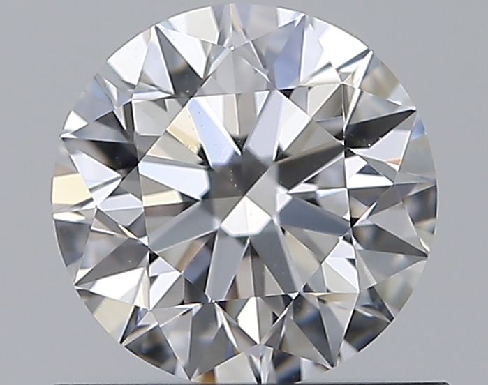0.7 CaratD-VS2 EX Cut Round Diamond