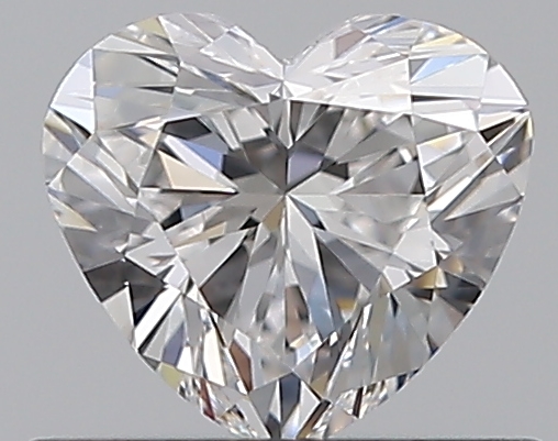 0.42 CaratD-VVS2 - Cut Heart Diamond
