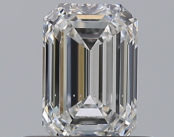 0.65 CaratF-SI1 - Cut Emerald Diamond