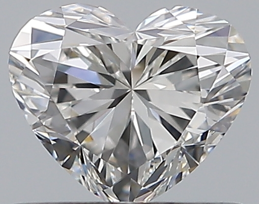 0.5 CaratG-VVS1 - Cut Heart Diamond