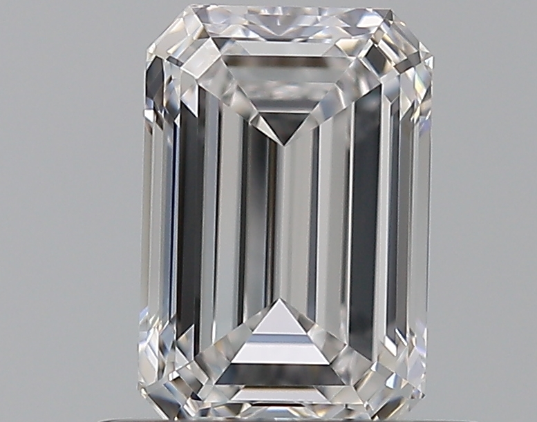 0.72 CaratE-VS1 - Cut Emerald Diamond