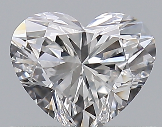 0.5 CaratD-VVS2 - Cut Heart Diamond