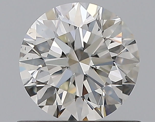 0.7 CaratI-VS2 EX Cut Round Diamond