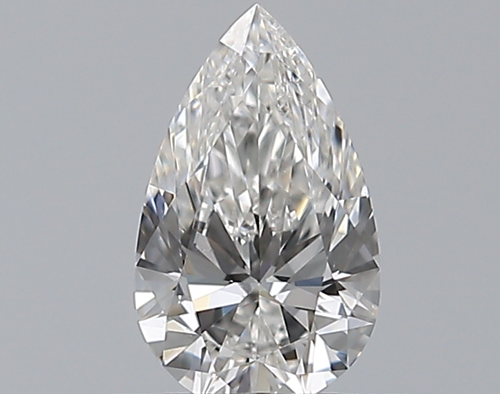 0.37 CaratF-VS2 - Cut Pear Diamond
